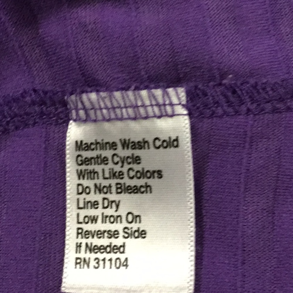 Kim Rogers purple shirt - Picture 4 of 4